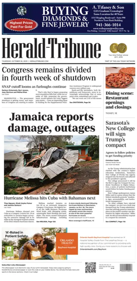 Cover of Herald-Tribune