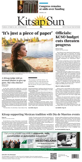 Cover of Kitsap Sun