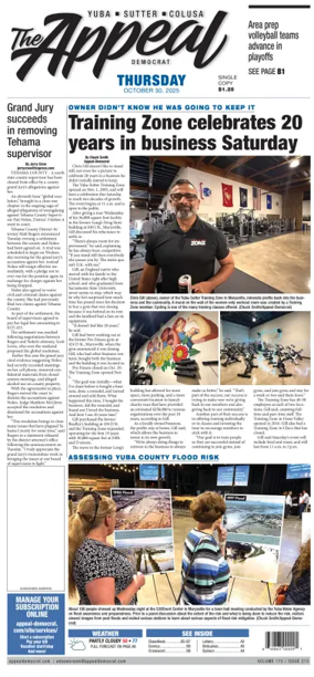 Cover of Marysville Appeal-Democrat    