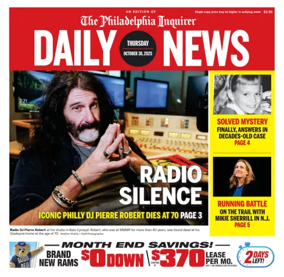 Cover of Philadelphia Daily News