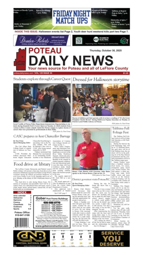 Cover of Poteau Daily News