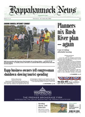 Cover of Rappahannock News