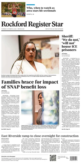 Cover of Rockford Register Star