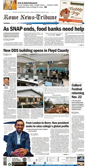 Cover of Rome News-Tribune