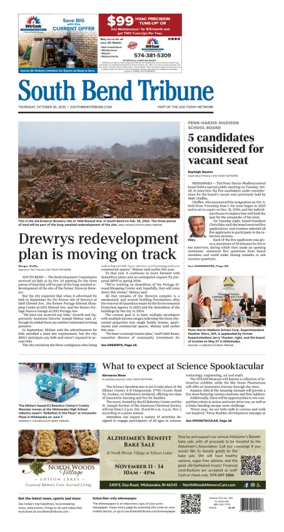 Cover of South Bend Tribune