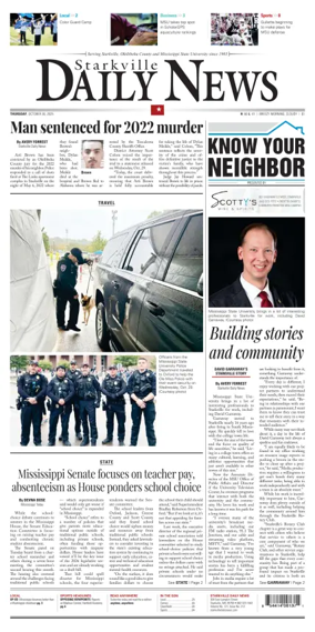 Cover of Starkville Daily News