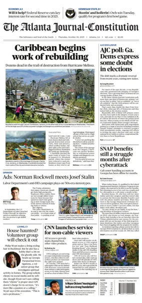 Cover of The Atlanta Journal-Constitution