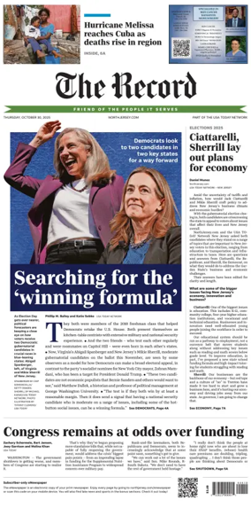 Cover of The Bergen Record