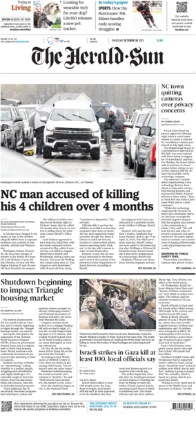 Cover of The Herald Sun