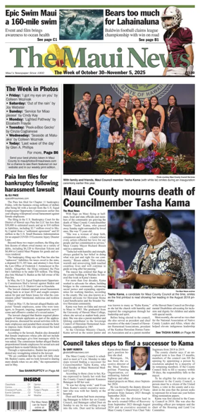Cover of The Maui News - Weekender
