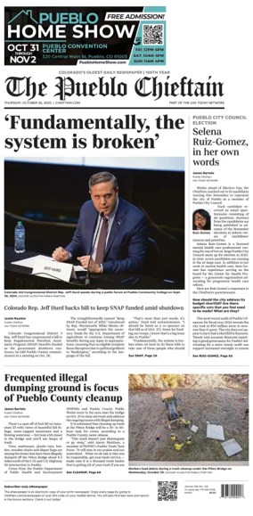 Cover of The Pueblo Chieftain