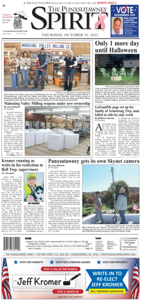 Cover of The Punxsutawney Spirit