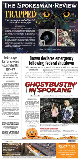 Cover of The Spokesman-Review (Spokane)