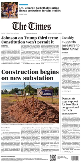 Cover of The Times (Shreveport)