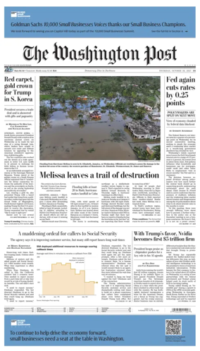 Cover of The Washington Post