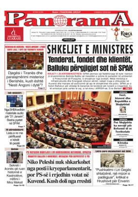 Cover of Panorama (Albania)