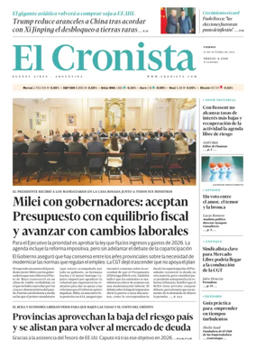 Cover of El Cronista comercial