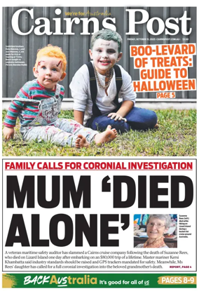 Cover of The Cairns Post