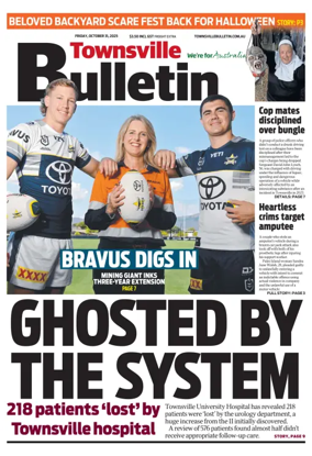 Cover of Townsville Bulletin