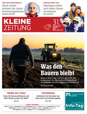 Cover of Kleine Zeitung Steiermark