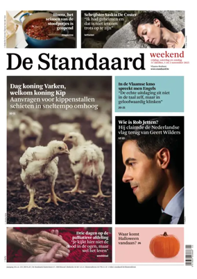 Cover of De Standaard