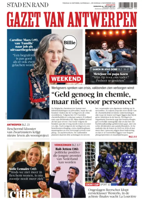 Cover of Gazet van Antwerpen Metropool Stad