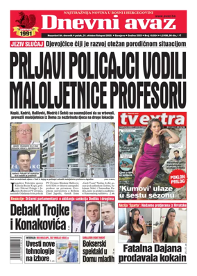 Cover of Dnevni avaz