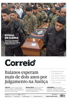 Cover of Correio da Bahia