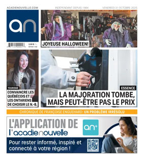 Cover of Acadie Nouvelle