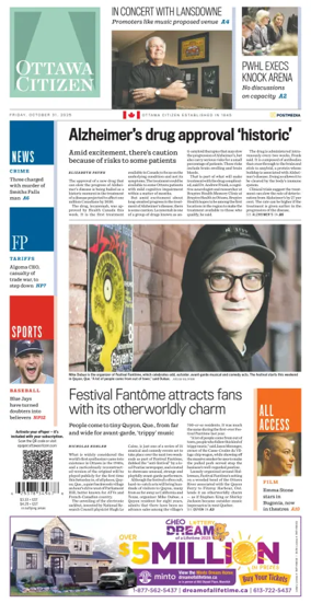 Cover of Ottawa Citizen
