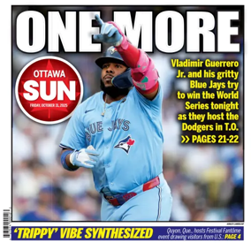 Cover of Ottawa Sun