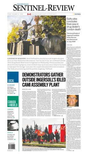 Cover of Sentinel-Review (Woodstock)