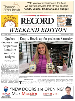 Cover of Sherbrooke Record