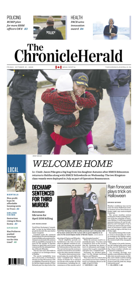 Cover of The Chronicle Herald (Provincial)