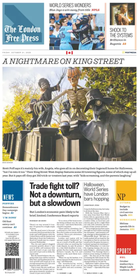 Cover of The London Free Press