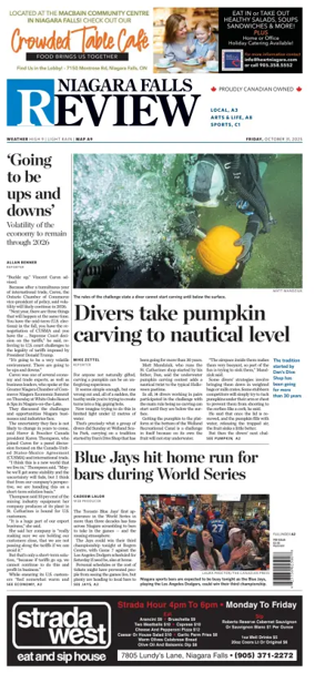 Cover of The Niagara Falls Review