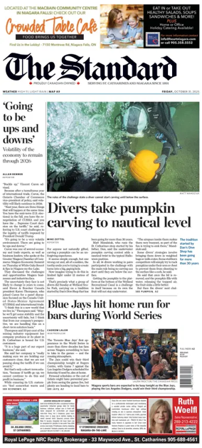 Cover of The Standard (St. Catharines)
