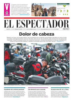 Cover of El Espectador