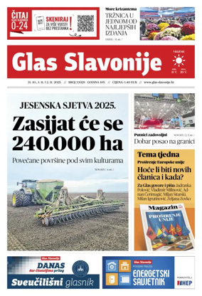 Cover of Glas Slavonije