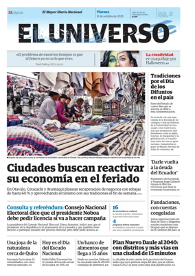 Cover of El Universo