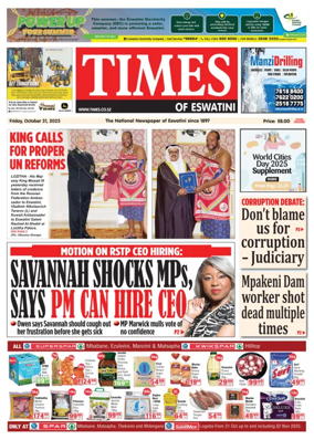 Cover of Times of Eswatini