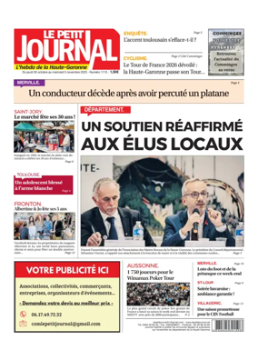 Cover of Le Petit Journal - L'hebdo du Pays Toulousain