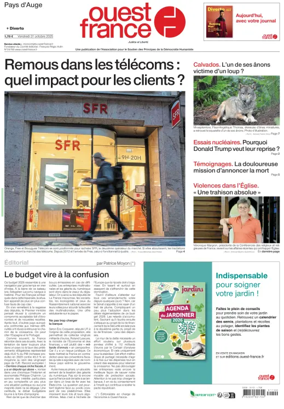 Cover of Ouest France (Pays d'Auge)