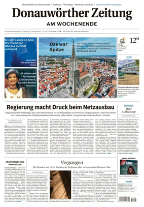 Cover of Donauwoerther Zeitung