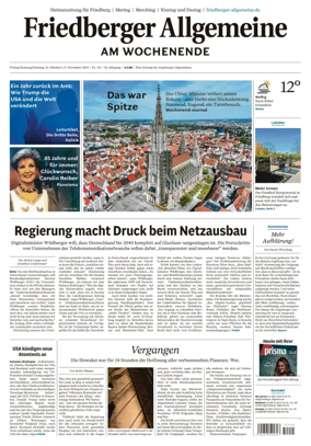 Cover of Friedberger Allgemeine