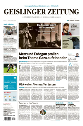 Cover of Geislinger Zeitung