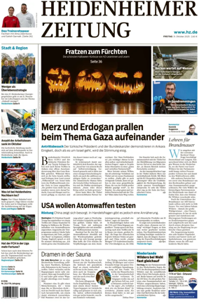 Cover of Heidenheimer Zeitung