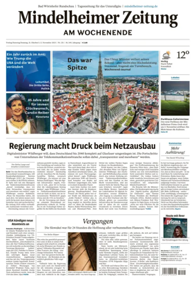 Cover of Mindelheimer Zeitung