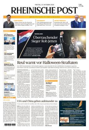 Cover of Rheinische Post Duesseldorf Meerbusch