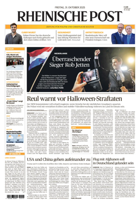 Cover of Rheinische Post Duisburg